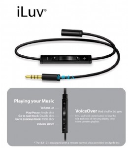 獨家搭載Apple IC晶片~全新美國iLUV iPod